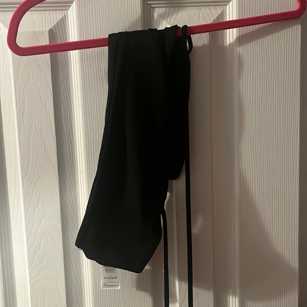 Adika black wrap top